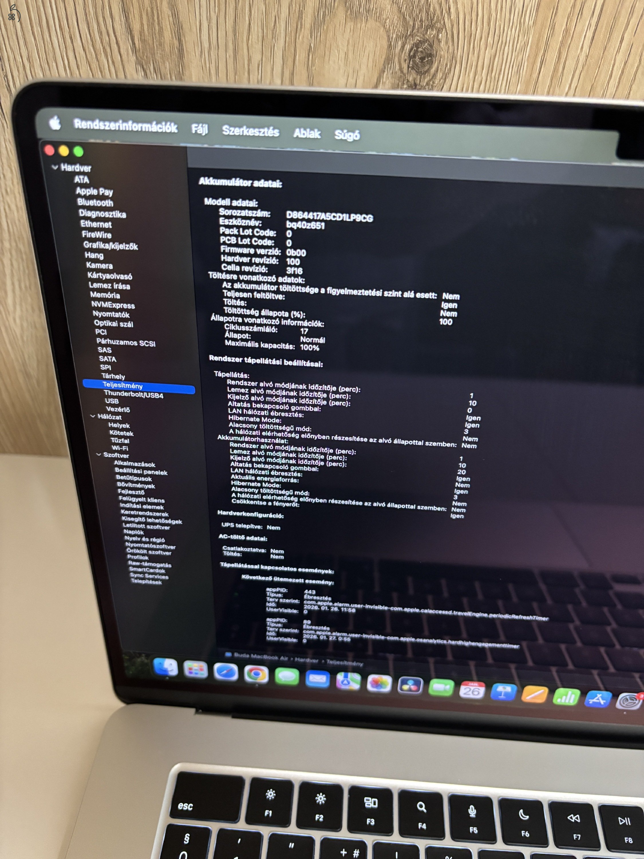 MacBook Air 15″ M3 (2024) – 16GB RAM – Újszerű állapot