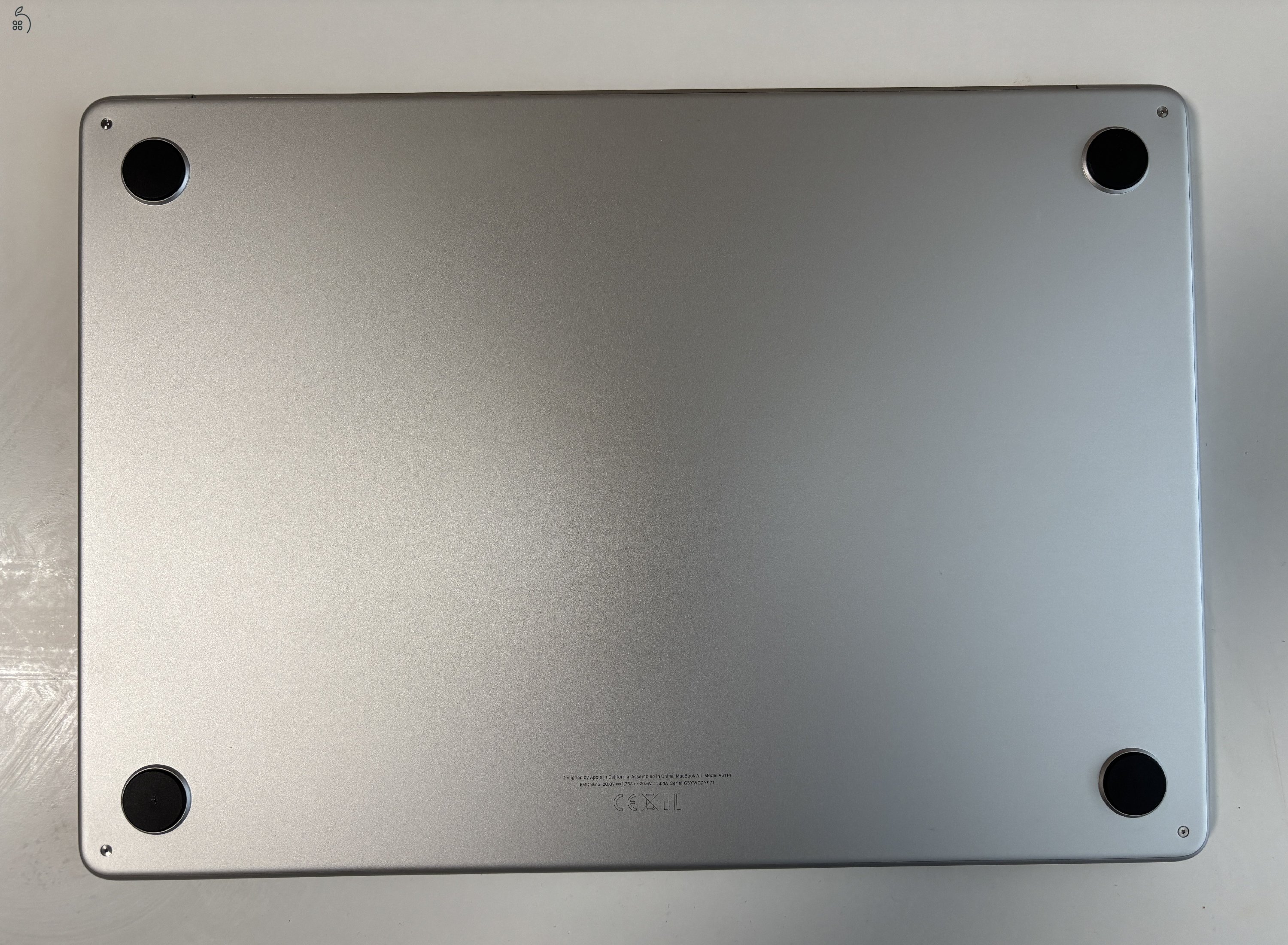 MacBook Air 15″ M3 (2024) – 16GB RAM – Újszerű állapot