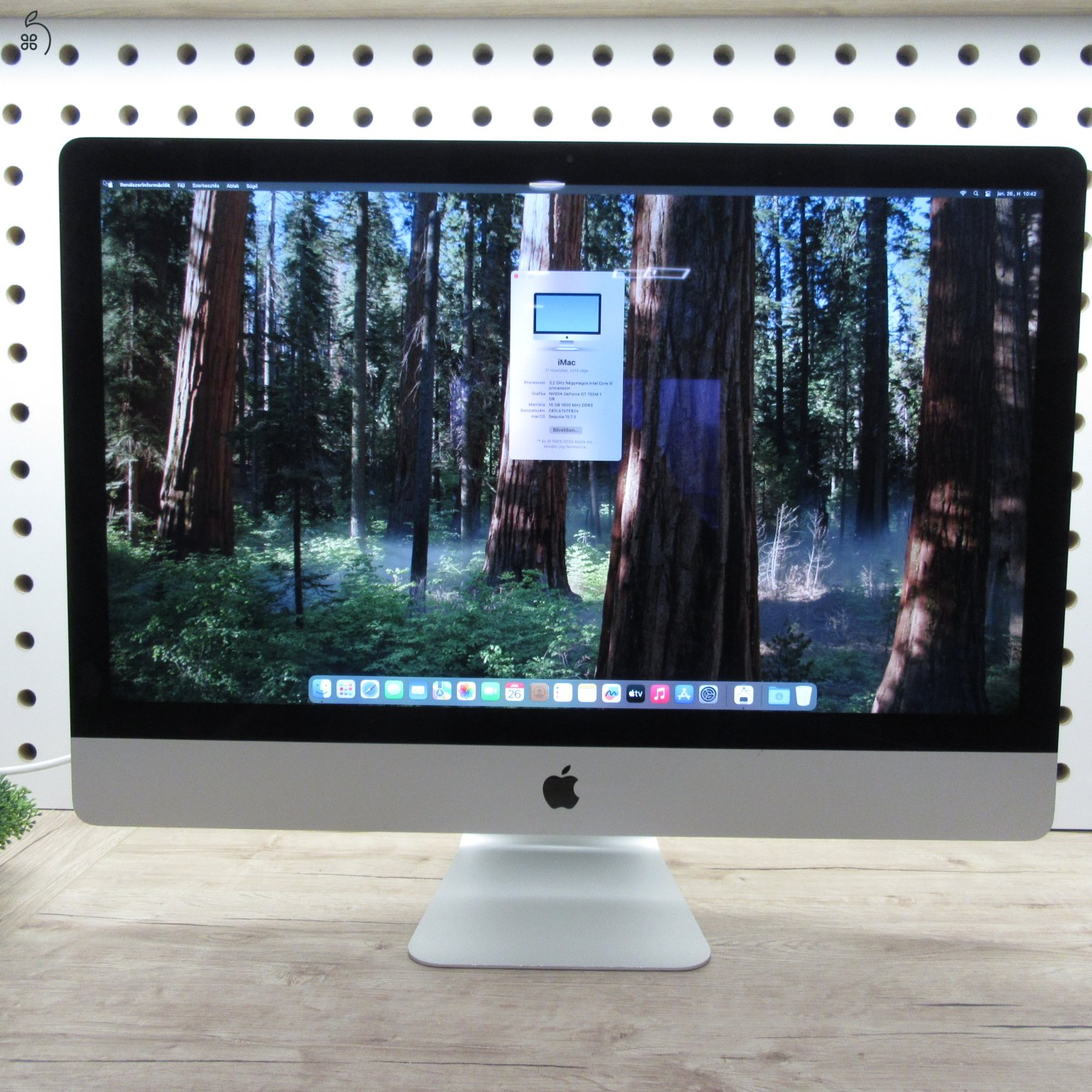 Apple iMac 27 (Late 2013) 16GB / 250GB SSD használt, megkímélt állapot