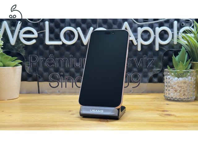 iPhone 15 Plus, 128GB, Rózsaszín, Független - 1ÉV Garancia, Számla