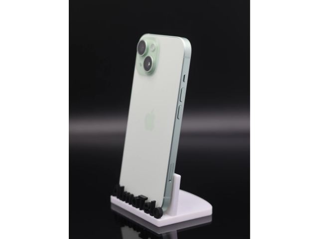 Apple iPhone 15 128 GB Green 100% akku - 12 HÓ GARANCIA