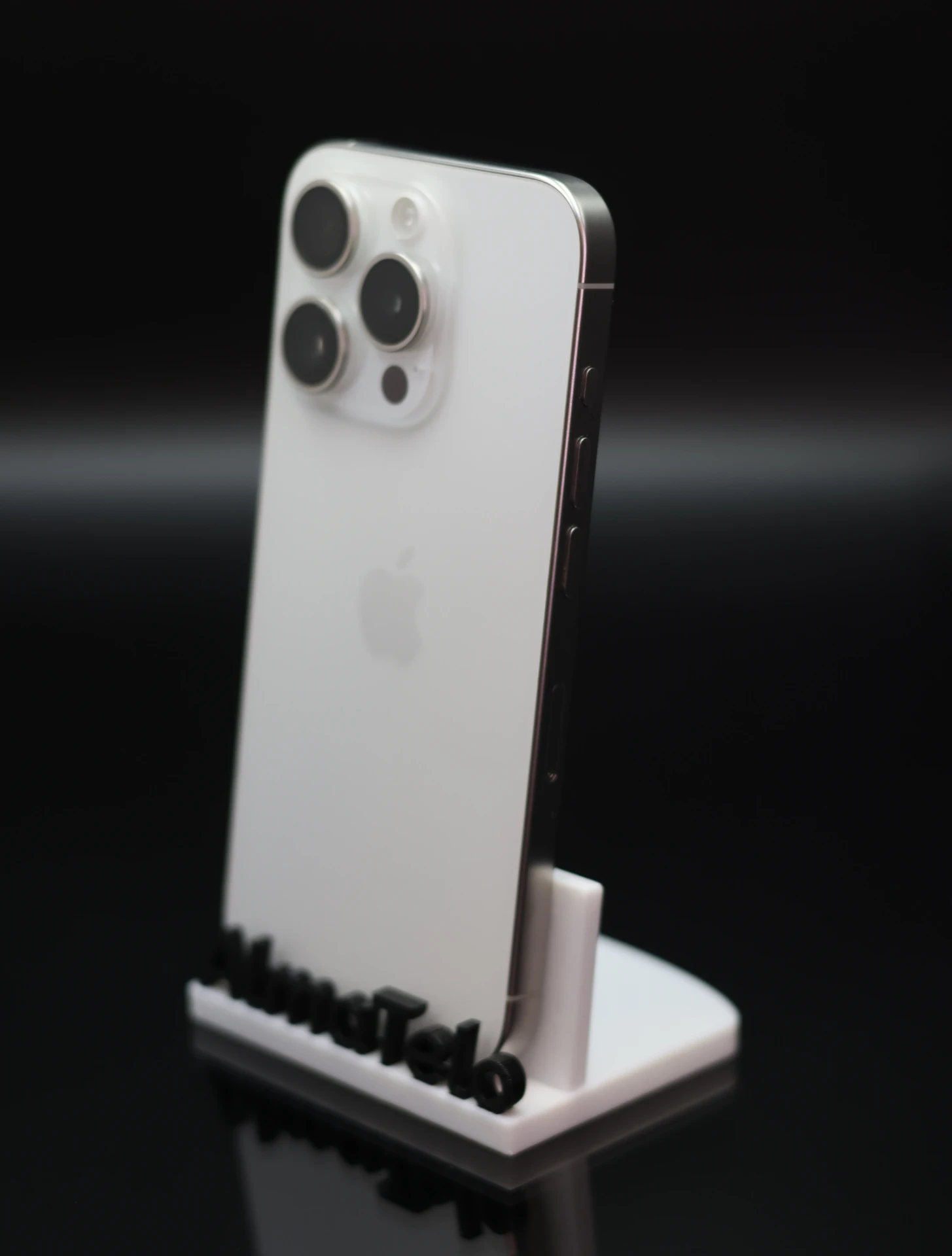 Apple iPhone 15 Pro 128 GB White Titanium 100% akku - 12 HÓ GARANCIA