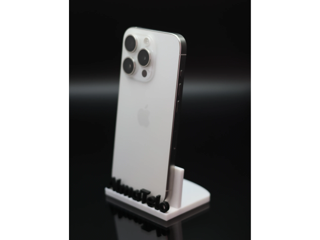 Apple iPhone 15 Pro 128 GB White Titanium 100% akku - 12 HÓ GARANCIA