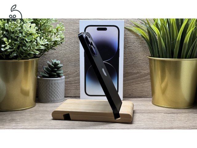 iPhone 14 Pro 128GB Fekete, Független - 1ÉV Garancia, Számla 
