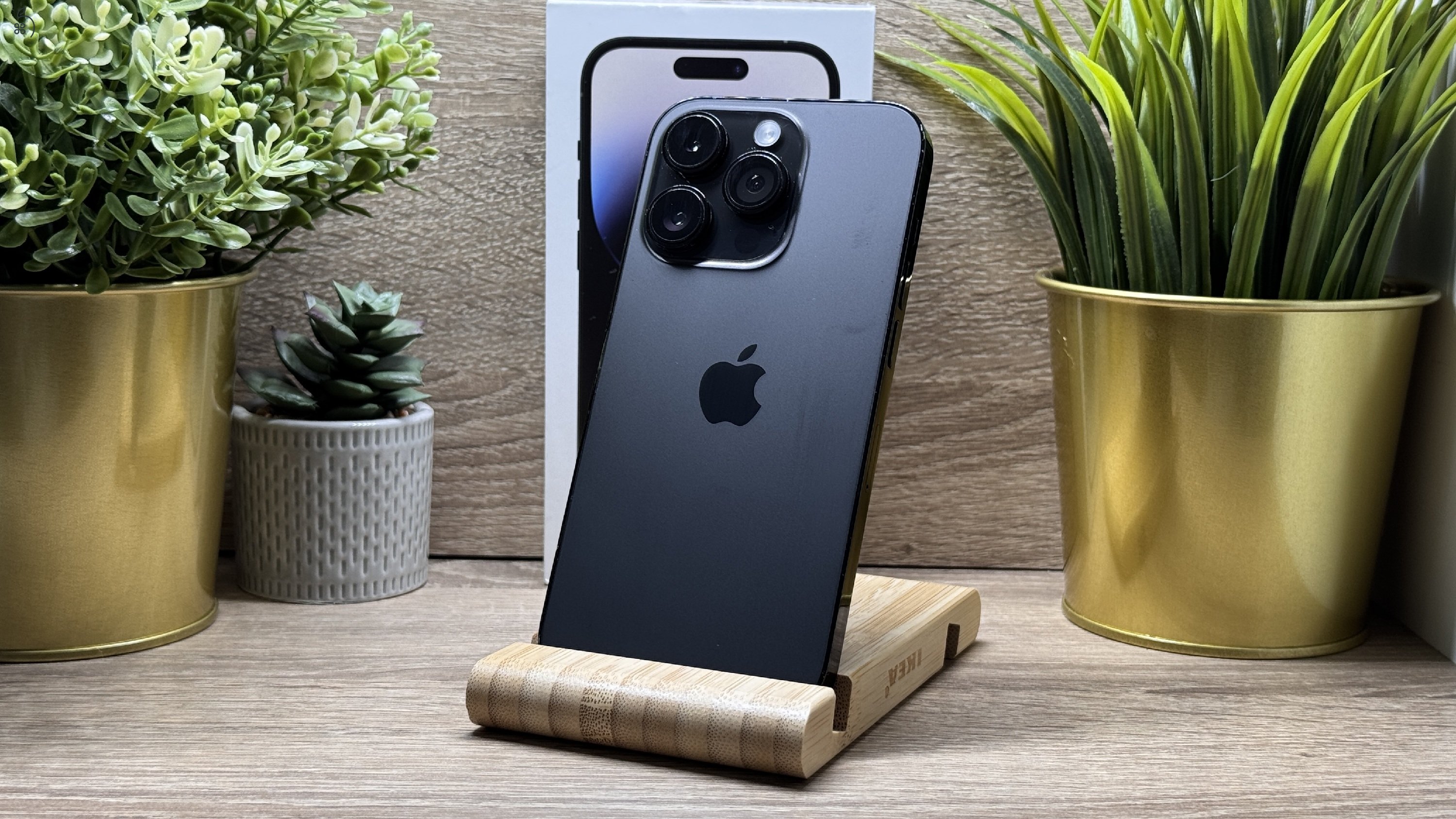  iPhone 14 Pro 128GB Fekete, Független - 1ÉV Garancia, Számla 