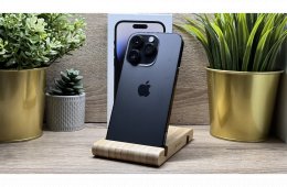  iPhone 14 Pro 128GB Fekete, Független - 1ÉV Garancia, Számla 