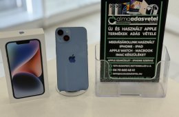iPhone 14 128GB Független Újszerű/1 hónap gar./Akku 83%p4703