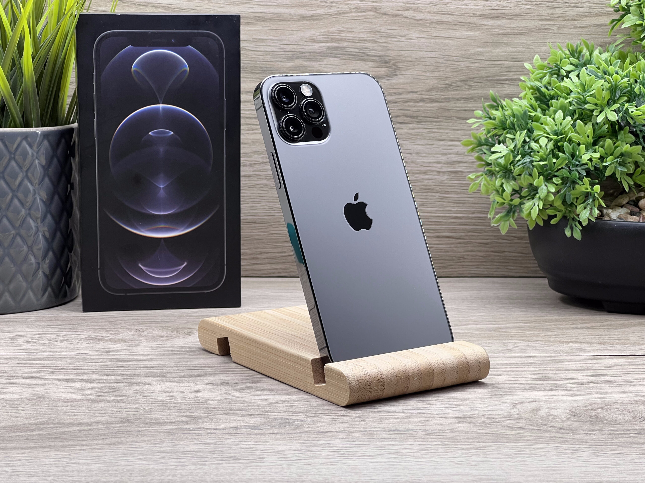 Hibátlan iPhone 12 Pro Graphite 128GB 2 ÉV Garanciával Számlával 91% Akku