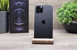 Hibátlan iPhone 12 Pro Graphite 128GB 2 ÉV Garanciával Számlával 91% Akku