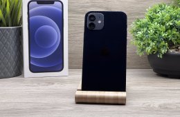 Hibátlan iPhone 12 Black 64GB 2 ÉV Garanciával Számlával 100% Akku