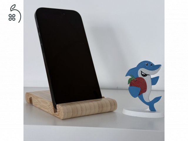 HIBÁTLAN iPhone 16 128GB Black-1 ÉV GARANCIA - Kártyafüggetlen, MS4423, 100% Akksi