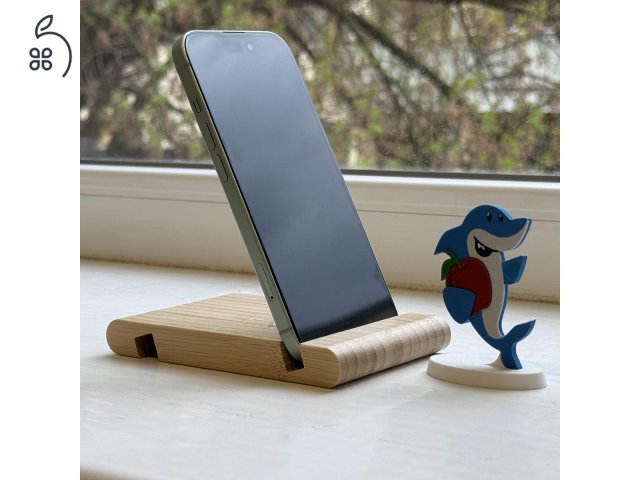 HIBÁTLAN iPhone 15 128GB Green-1 ÉV GARANCIA - Kártyafüggetlen, MS4425