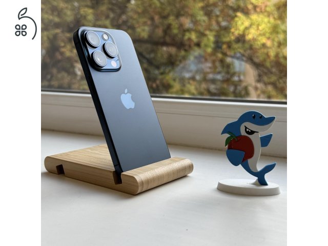 iPhone 15 Pro 256GB Blue Titanium-1 ÉV GARANCIA - Kártyafüggetlen, MS4438