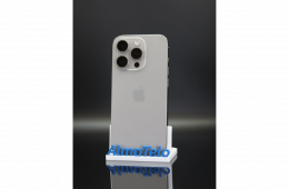 Apple iPhone 15 Pro 128 GB Natural Titanium 100% akku - 12 HÓ GARANCIA