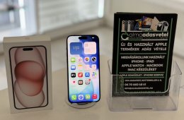 iPhone 15 Plus 128GB Független Újszerű/1-3 hónap gar./Akku 86%/p4704