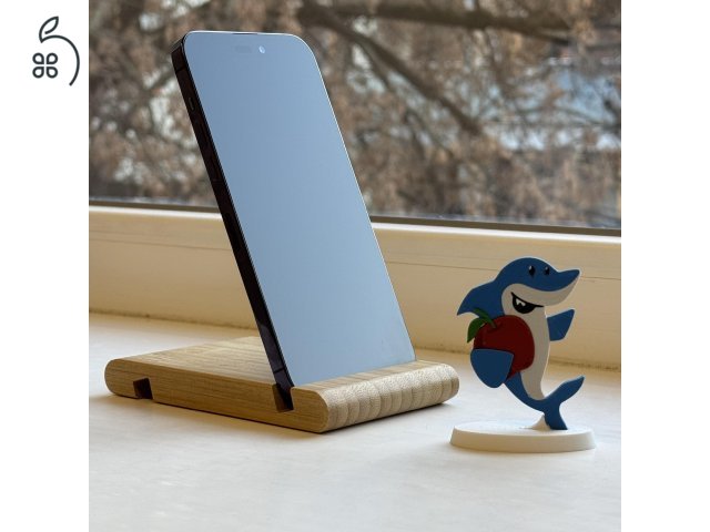 GYÖNYÖRŰ iPhone 14 Pro Max 128GB Deep Purple-1 ÉV GARANCIA - Kártyafüggetlen, MS3913 