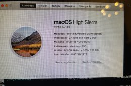Eladó MacBook Pro 13