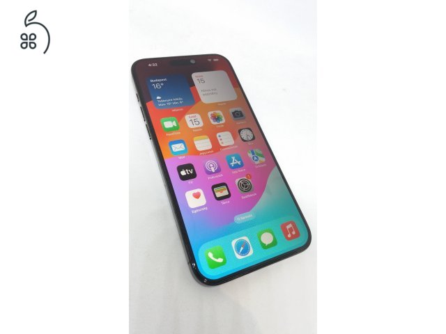 Karcmentes APPLE iPhone 14 PRO MAX - 128GB - 100% - Deep Purple (LILA) színben ! ! !