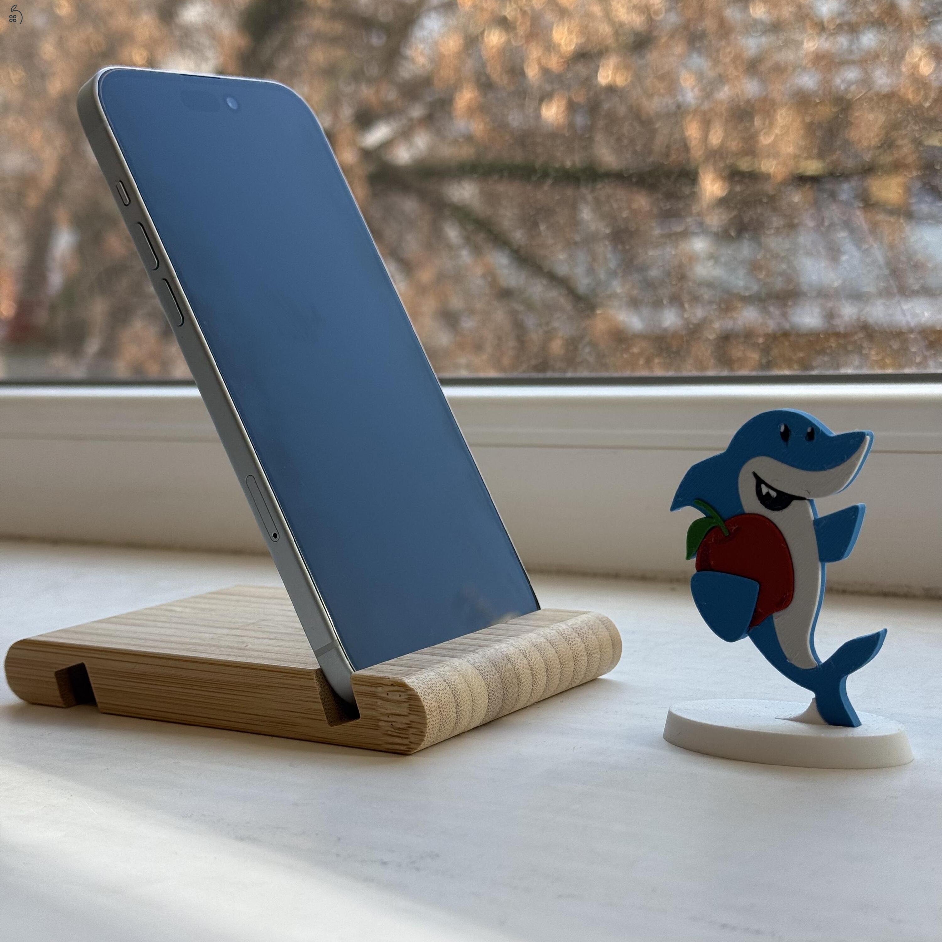 HIBÁTLAN iPhone 15 Plus 128GB Blue -1 ÉV GARANCIA - Kártyafüggetlen, MS4504