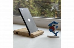 GYÖNYÖRŰ iPhone SE 2020 64GB Black-1 ÉV GARANCIA - Kártyafüggetlen, MS4463, 100% Akkumulátor