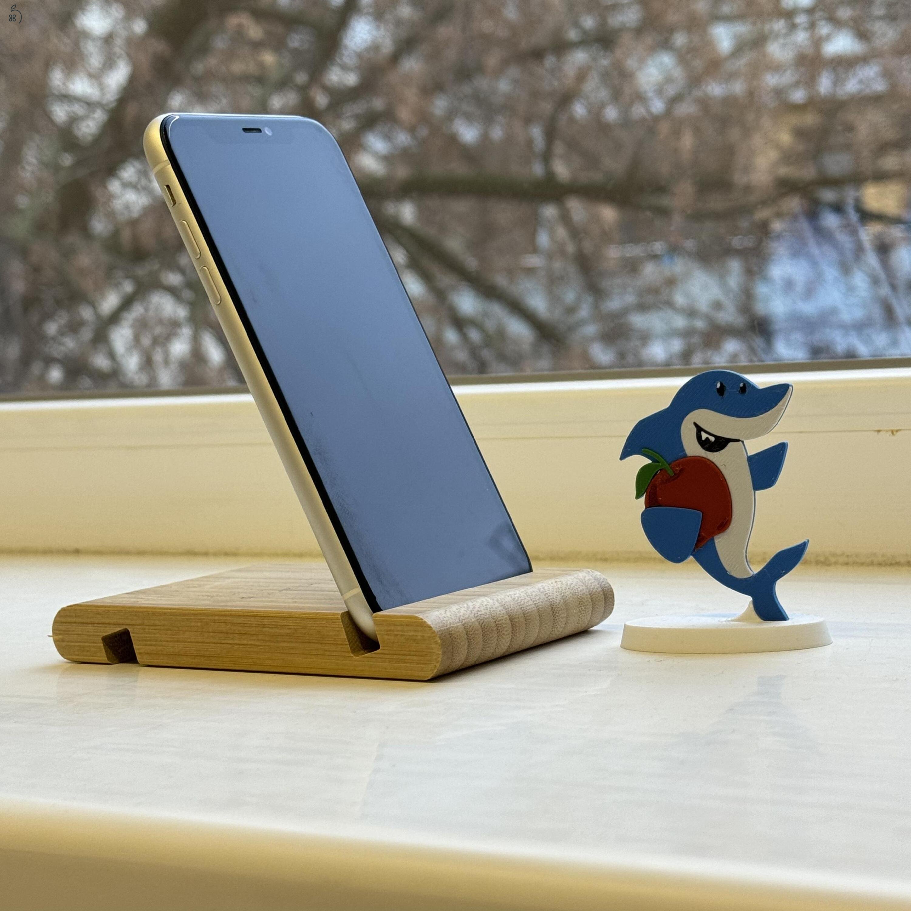 HIBÁTLAN iPhone 11 64GB White-1 ÉV GARANCIA - Kártyafüggetlen, MS4389, 100% Akksi