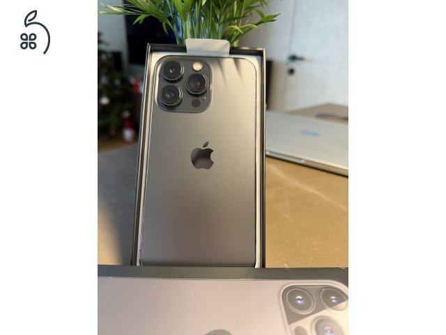 Hibátlan iPhone 13 Pro Graphite 128GB (független)