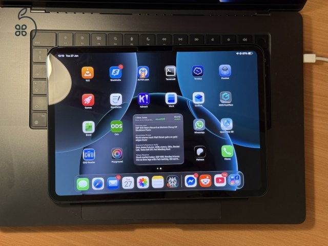 Garancialis Ipad Pro M4 256GB Wifi 100% akku