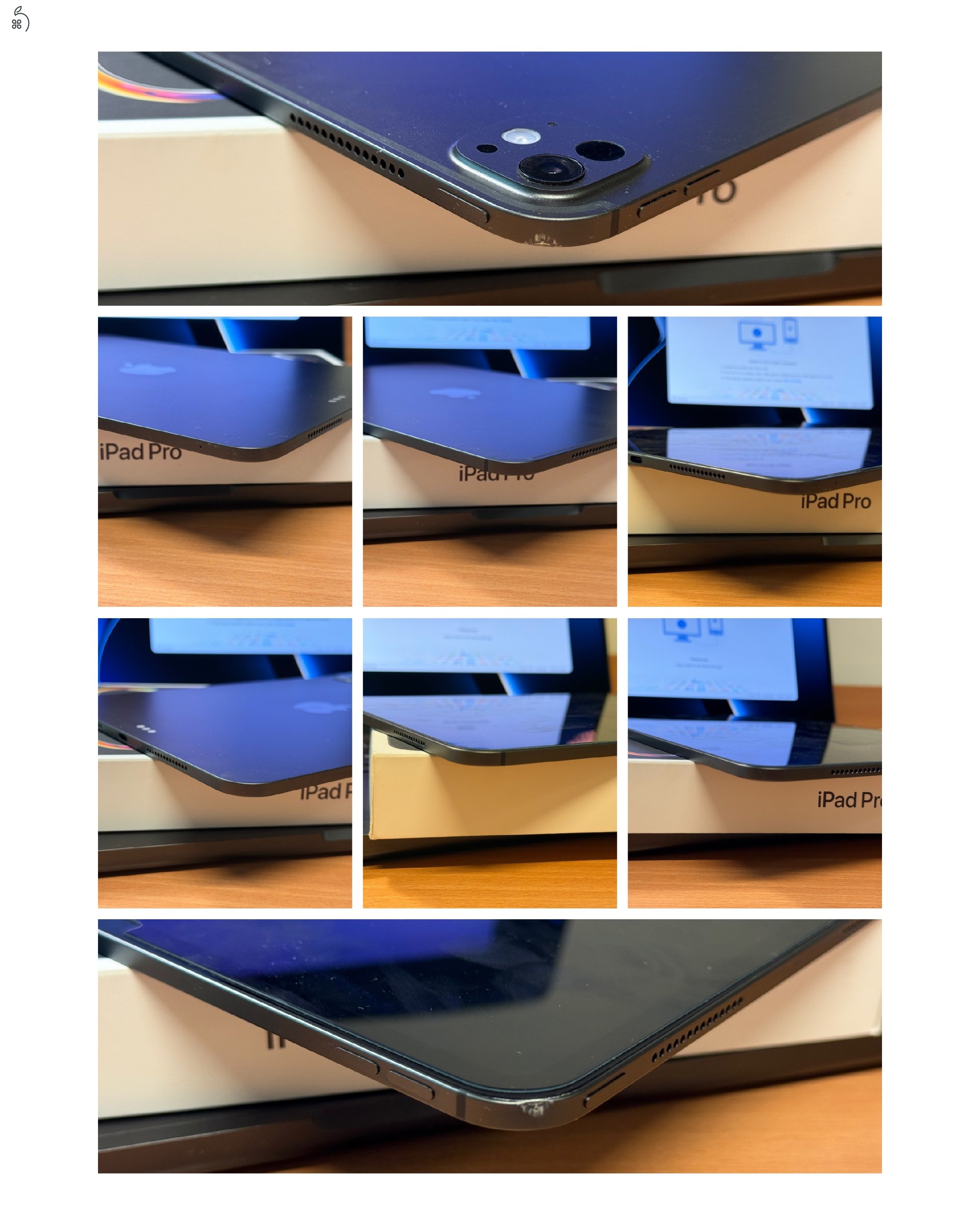 Garancialis Ipad Pro M4 256GB Wifi 100% akku