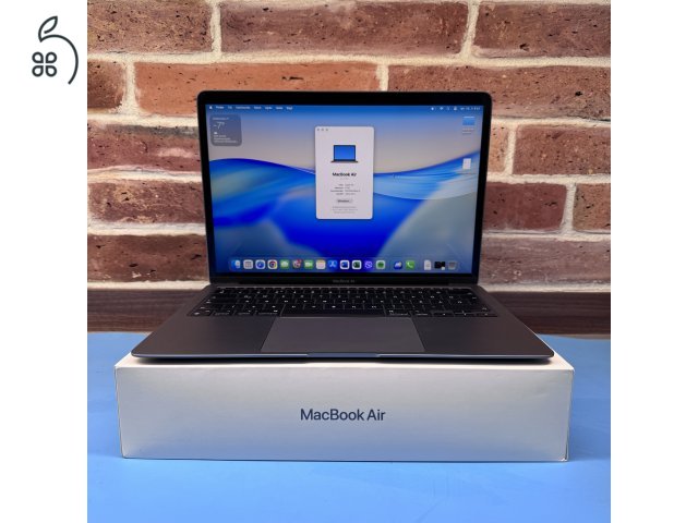 Újszerű Apple MacBook Air 13” Retina (2020) M1 Chip 256GB SSD - Spacegray - MAGYAR