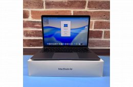 Újszerű Apple MacBook Air 13” Retina (2020) M1 Chip 256GB SSD - Spacegray - MAGYAR