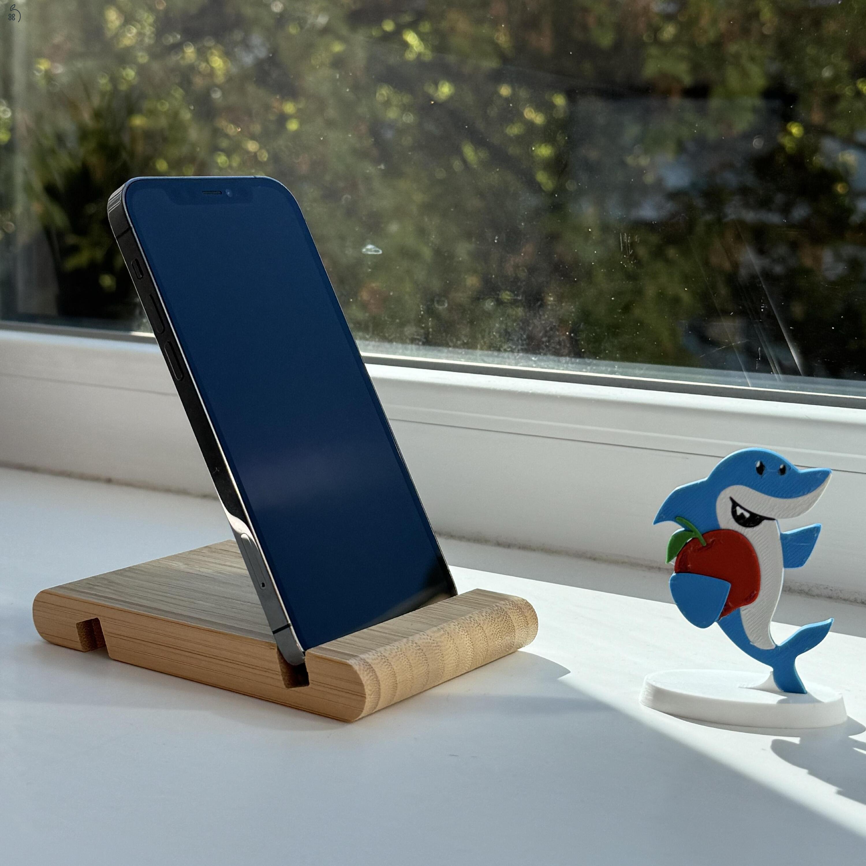 HIBÁTLAN iPhone 12 Pro 256GB Graphite-1 ÉV GARANCIA - Kártyafüggetlen, MS4518, 100% Akksi