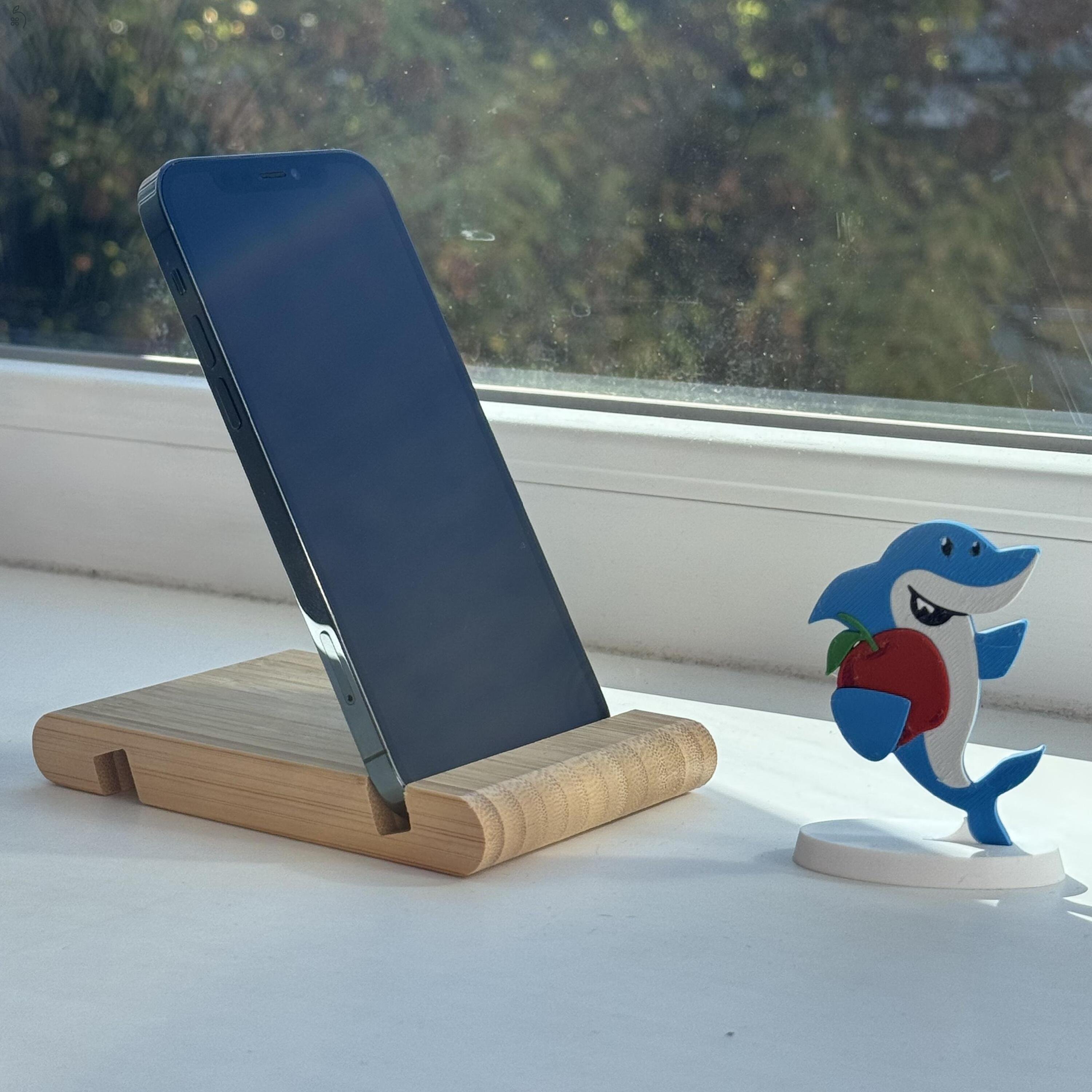 GYÖNYÖRŰ iPhone 12 Pro 256GB Pacific Blue-1 ÉV GARANCIA -Kártyafüggetlen, MS4339, 100% Akksi