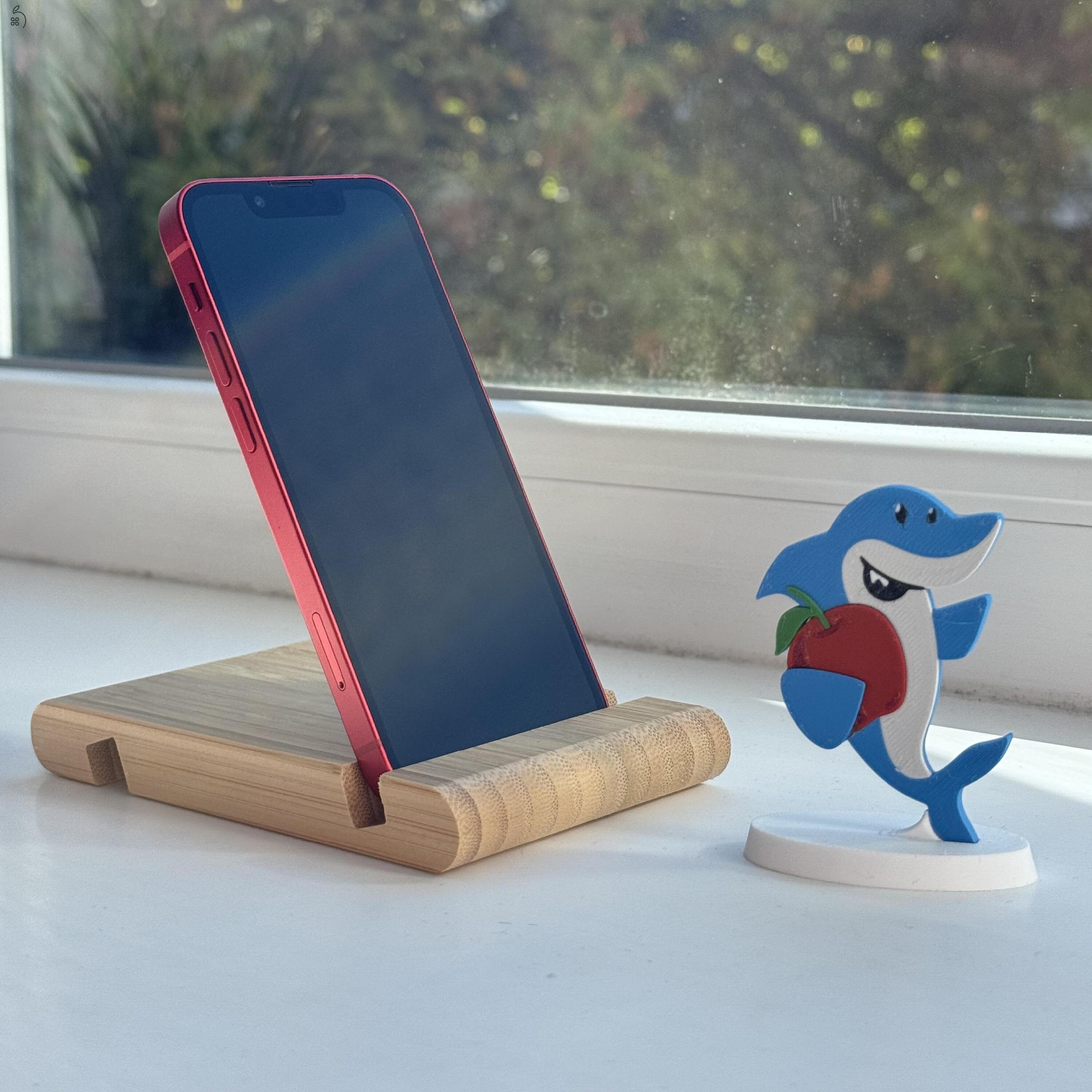 GYÖNYÖRŰ iPhone 13 Mini 128GB Red -1 ÉV GARANCIA - Kártyafüggetlen, MS4437, 100% Akkumulátor 