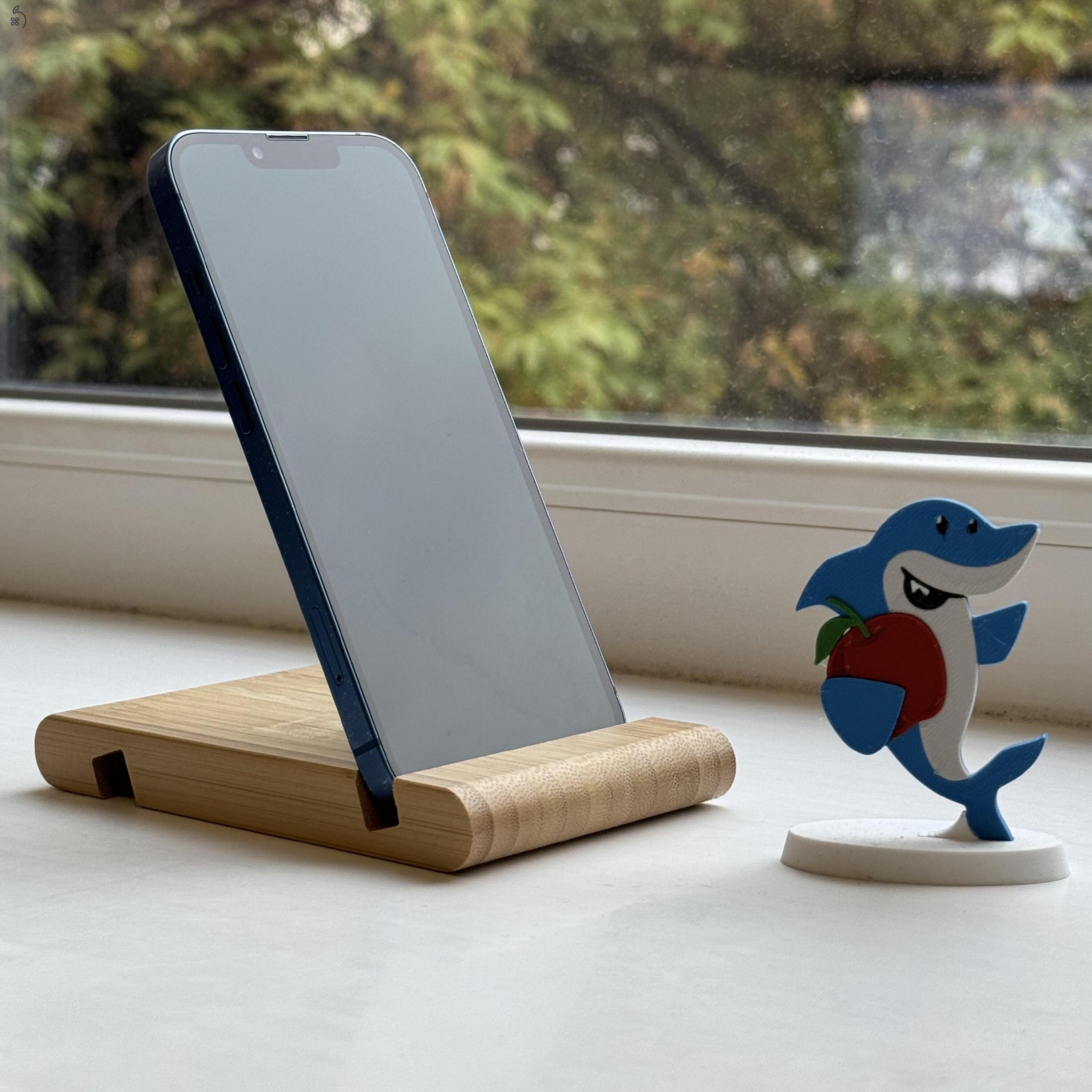 HIBÁTLAN iPhone 13 128GB Blue-1 ÉV GARANCIA - Kártyafüggetlen, MS4453, 100% Akksi