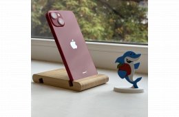 GYÖNYÖRŰ iPhone 13 128GB Red-1 ÉV GARANCIA - Kártyafüggetlen, MS4373, 100% Akkumulátor