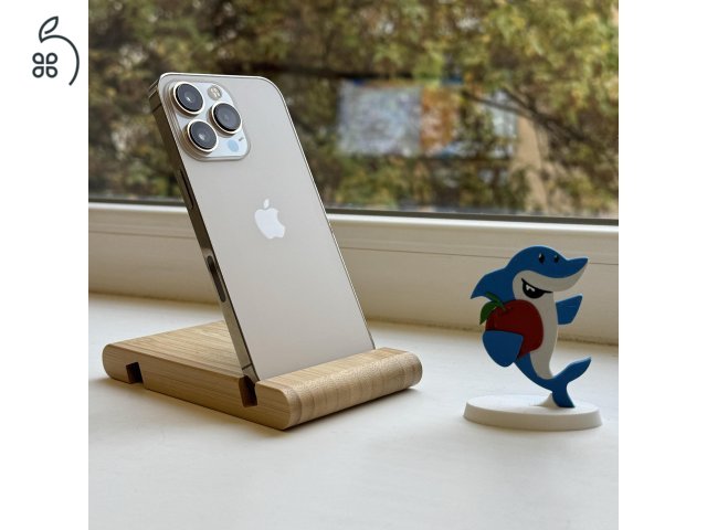 HIBÁTLAN iPhone 13 Pro 128GB Gold-1 ÉV GARANCIA - Kártyafüggetlen, MS4432, 100% Akksi