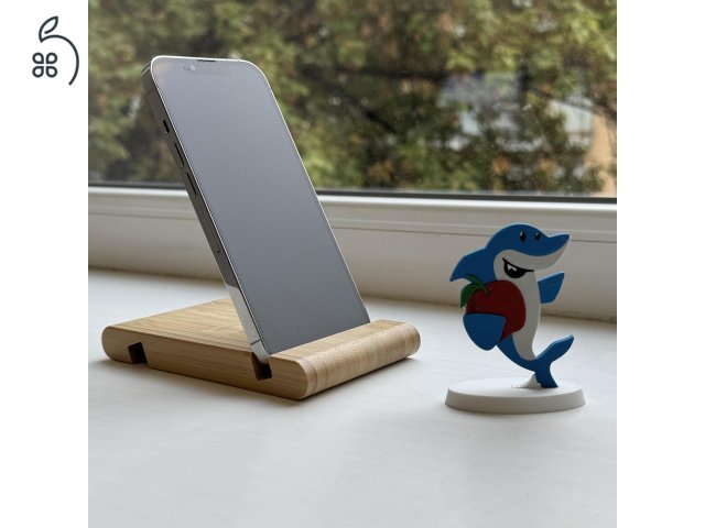 GYÖNYÖRŰ iPhone 13 Pro 128GB Silver -1 ÉV GARANCIA - Kártyafüggetlen, MS4357, 100% Akkumulátor