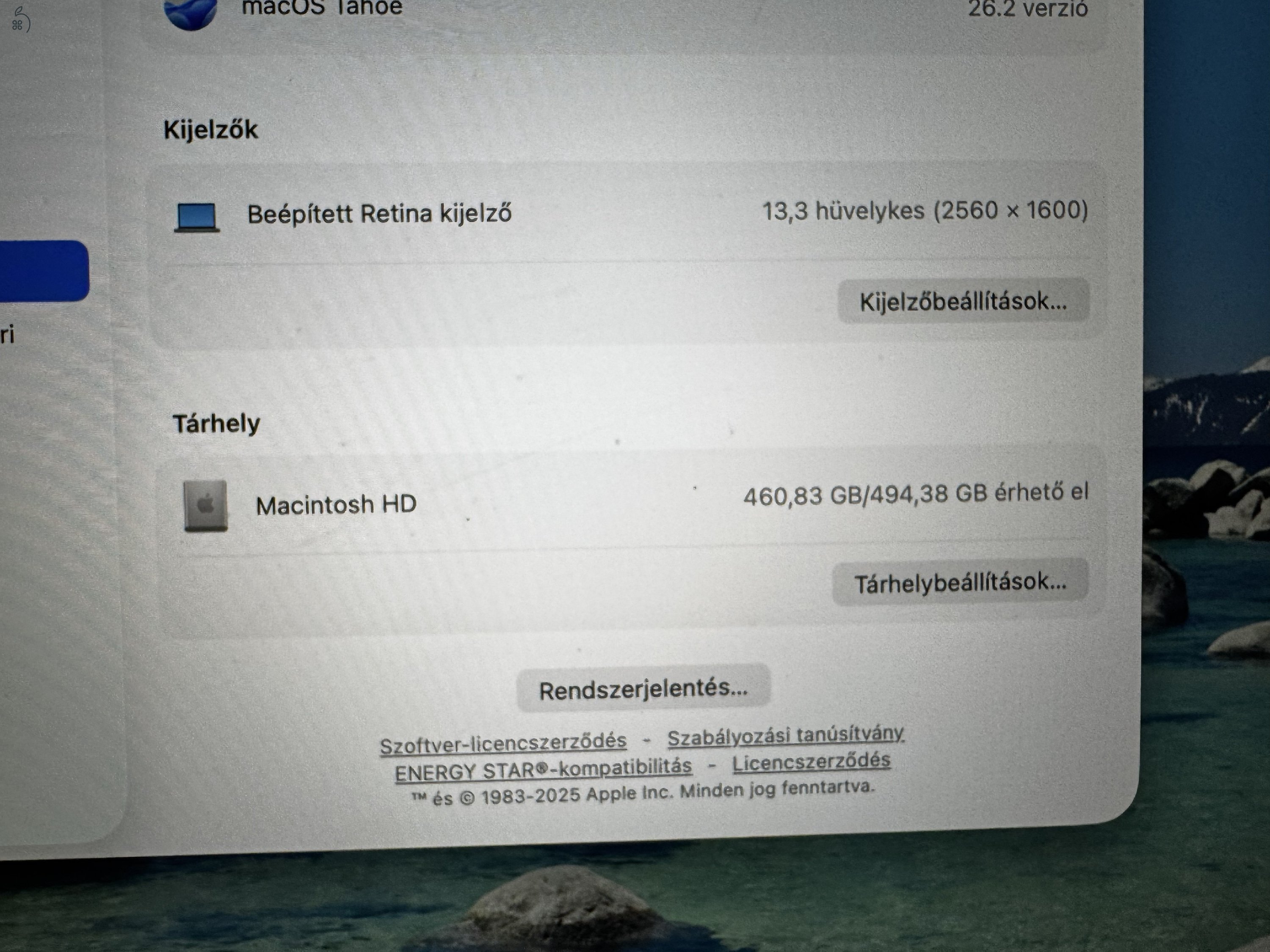 Eladó MacBook Air (M1, 2020) asztoszürke 512Gb