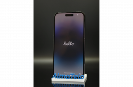 Apple iPhone 14 Pro Max eSIM 128 GB Space Black 100% akku - 12 HÓ GARANCIA