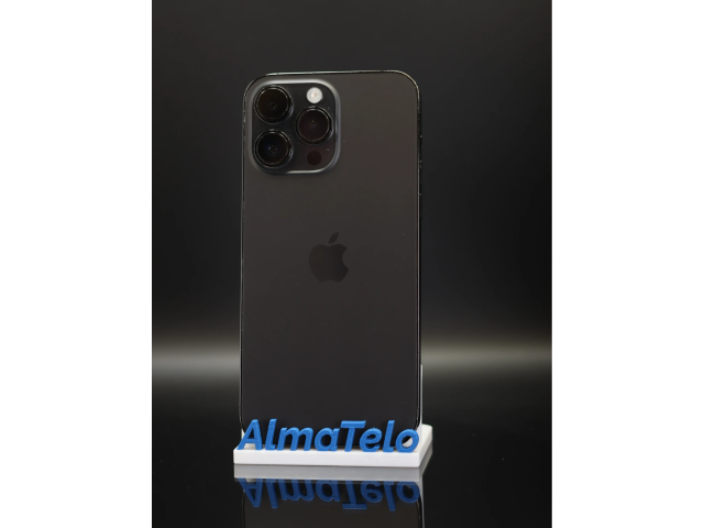 Apple iPhone 14 Pro Max eSIM 128 GB Space Black 100% akku - 12 HÓ GARANCIA