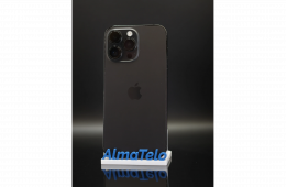 Apple iPhone 14 Pro Max eSIM 128 GB Space Black 100% akku - 12 HÓ GARANCIA