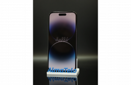 Apple iPhone 14 Pro Max eSIM 128 GB Space Black 100% akku - 12 HÓ GARANCIA