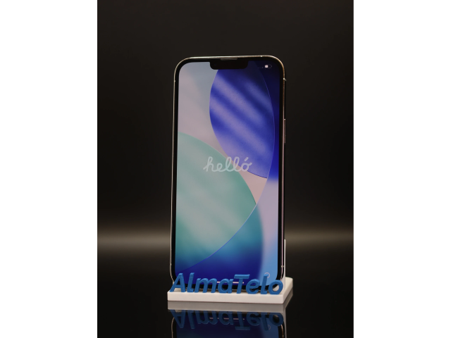 Apple iPhone 13 Pro Max 256 GB Silver 100% akku - 12 HÓ GARANCIA