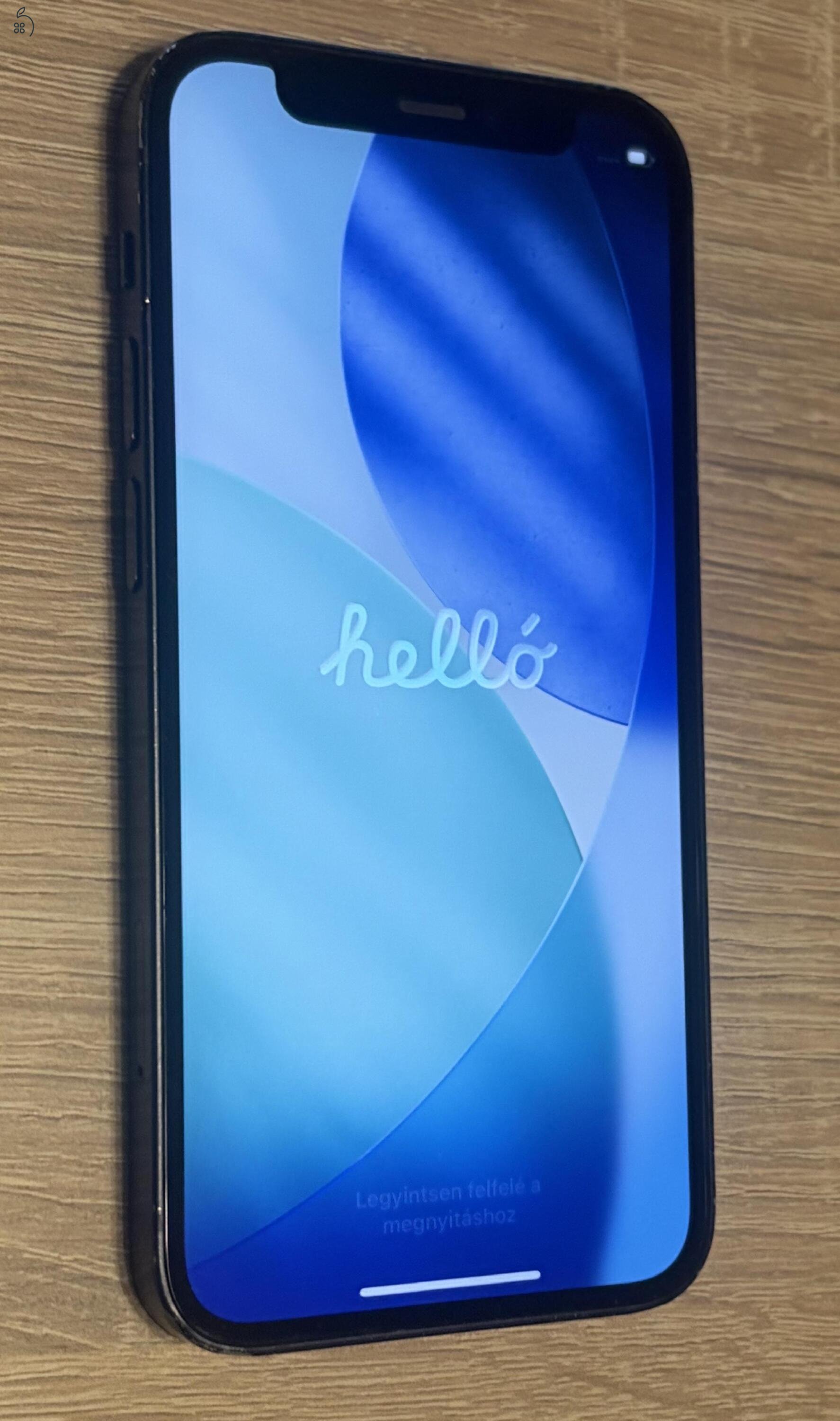 Eladó iPhone 12 mini – 256 GB – fekete (kártyafüggetlen)