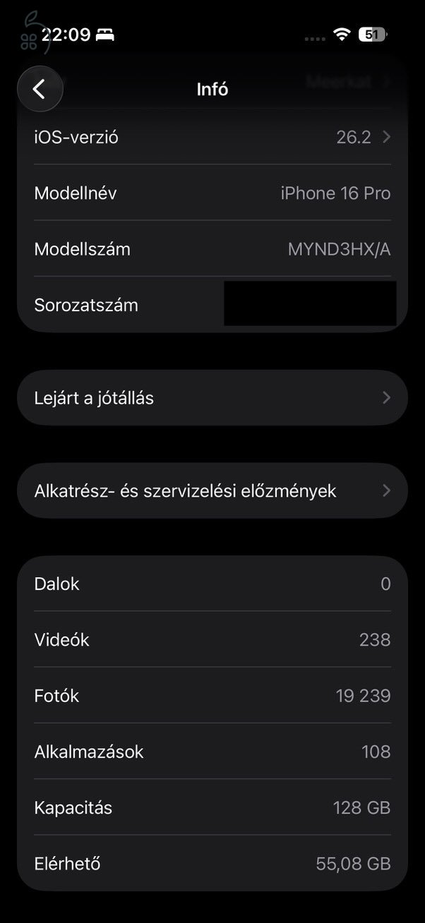 Apple iPhone 16 pro 128GB Black Titanium