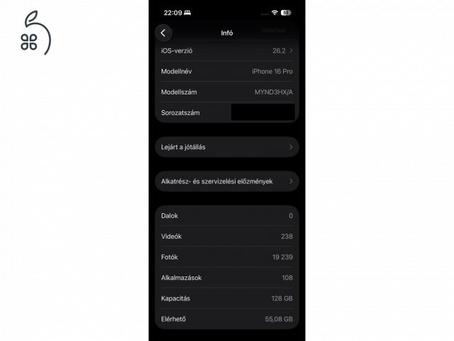 Apple iPhone 16 pro 128GB Black Titanium