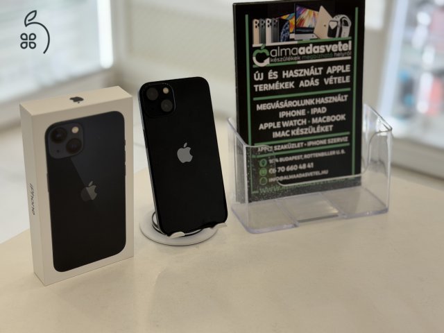 iPhone 13 128GB Független Karcmentes/2027.03.17.Gar./Akku 99%/p4707