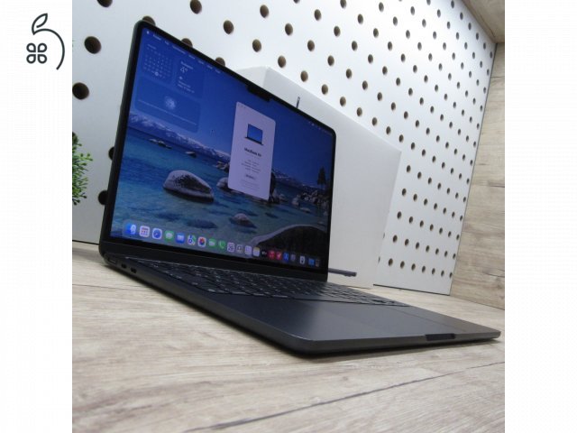 Apple MacBook Air 13 M4 (2025) 16GB/500GB SSD használt, karcmentes, 100% akku 64 töltési ciklus