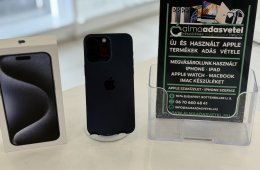 iPhone 15 Pro Max 256GB Független Újszerű/1-3 hónap gar./Akku 86%/p4710