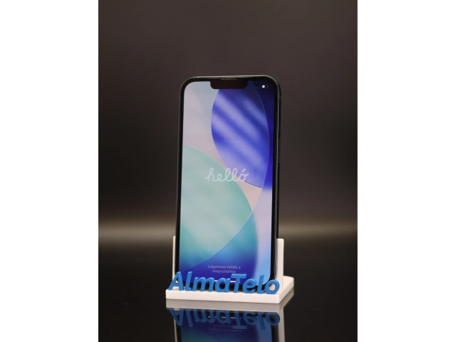 Apple iPhone 13 128 GB Midnight 100% akku - 12 HÓ GARANCIA